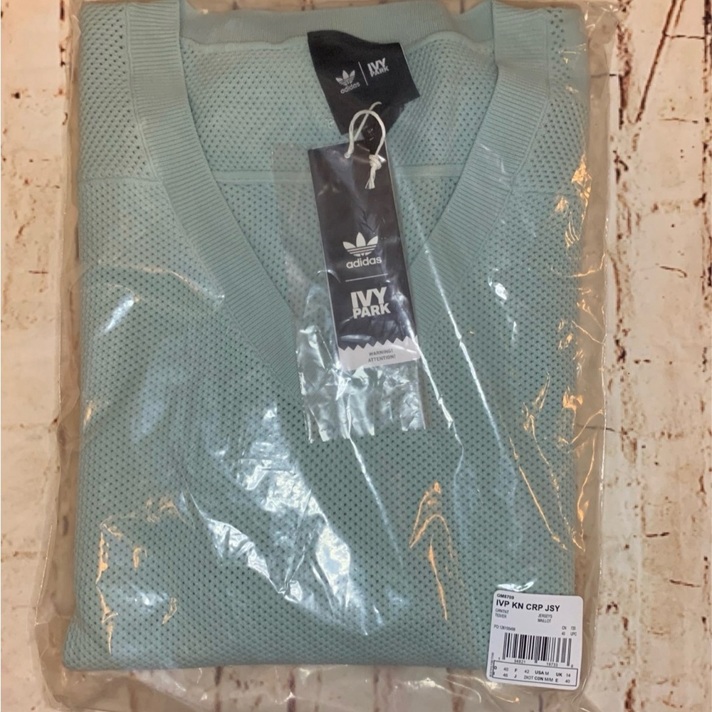 Adidas Ivy Park KNIT CROP JERSEY